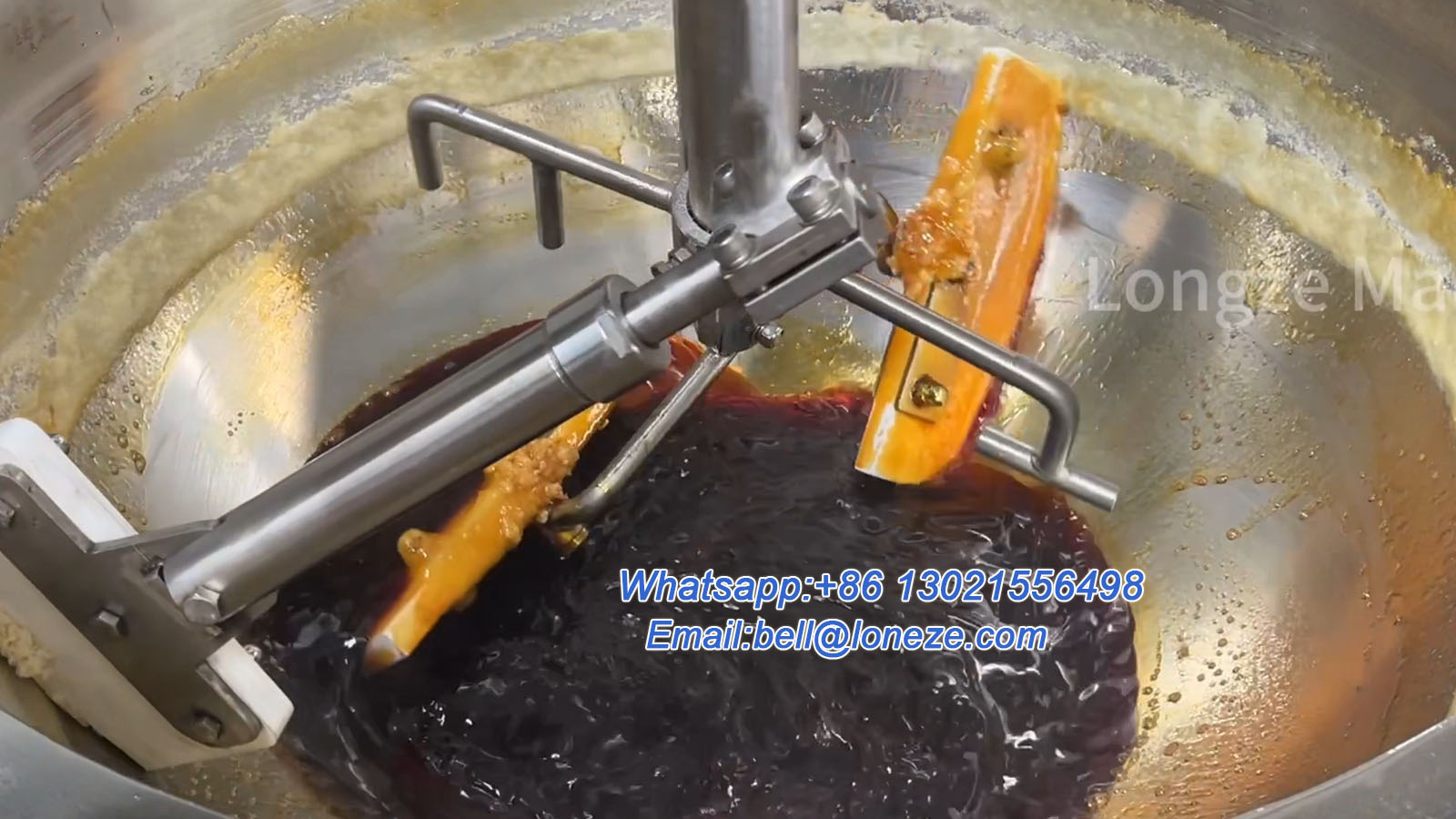 China Factory Automatic Caramel Sauce Cooking Mixer