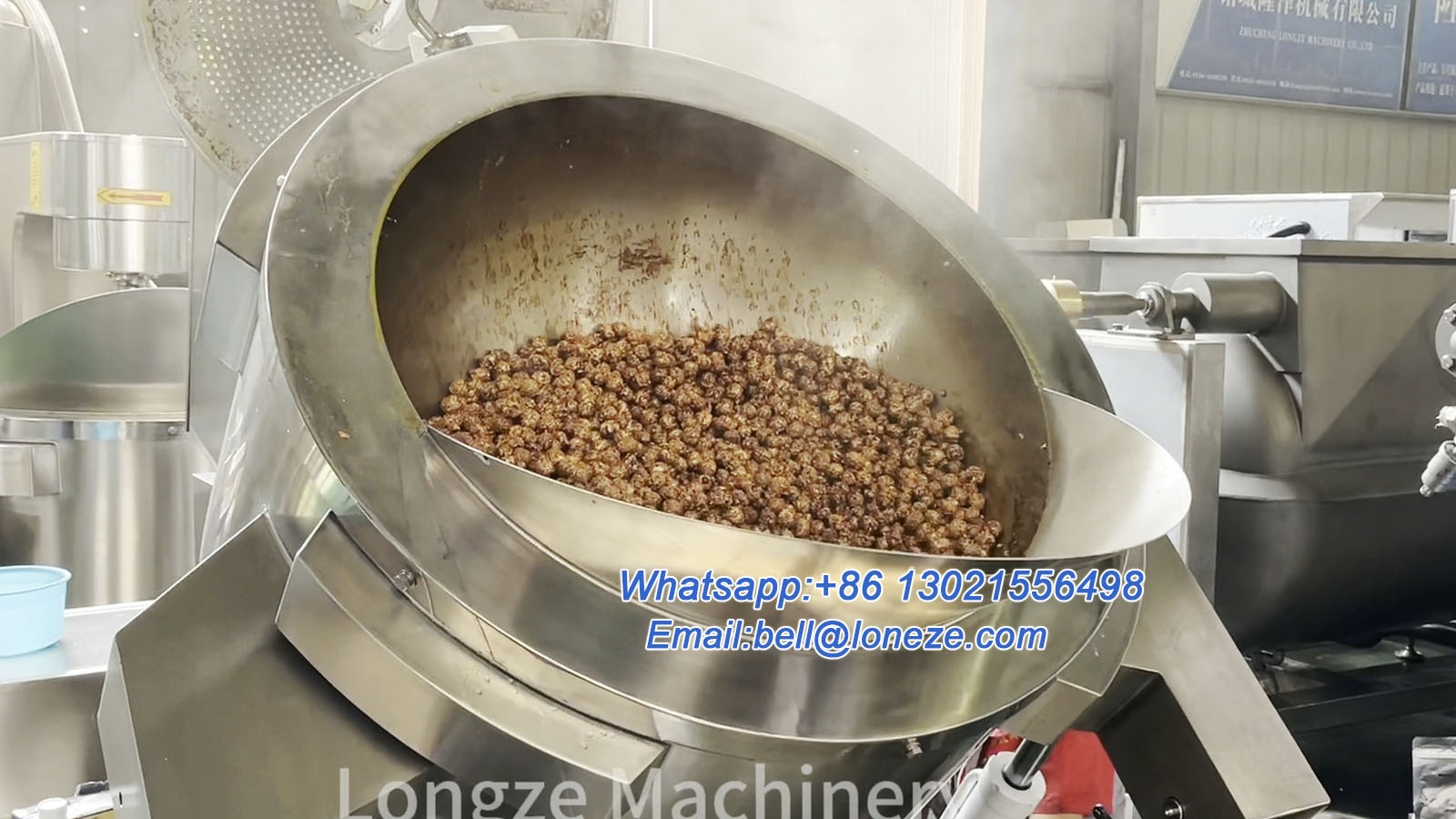 Industrial Electric Popcorn Making Machine