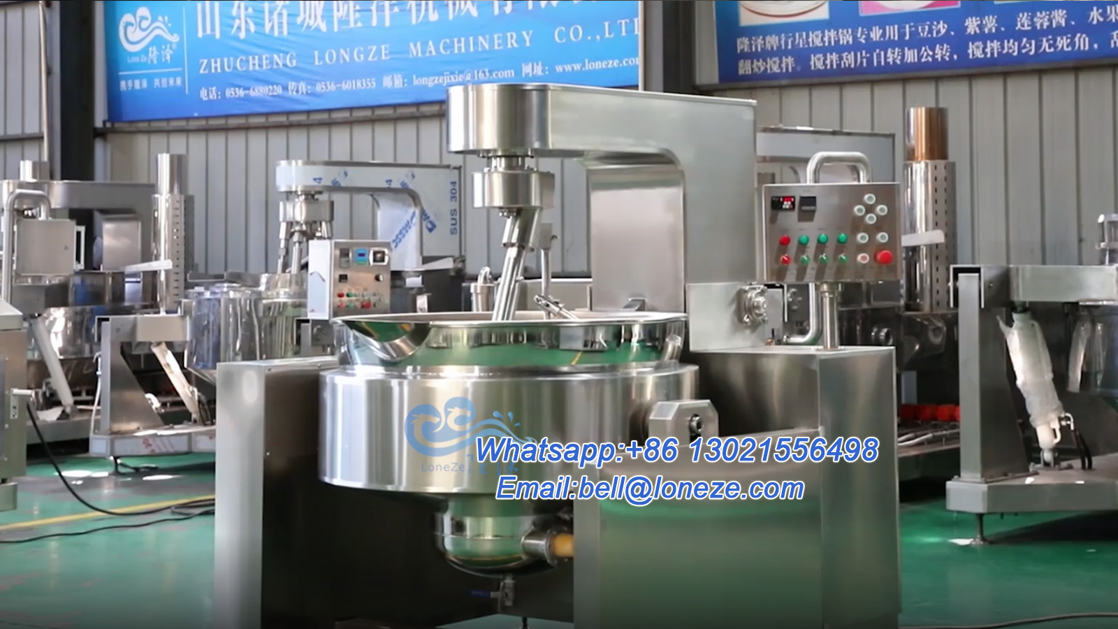 Planetary Thermal Oil Cooking Pot with Mixer
