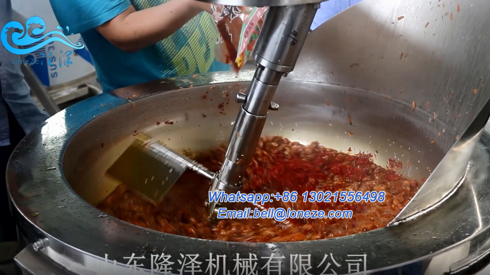 Automatic Planetary Sauce Cooking Mixer Machine