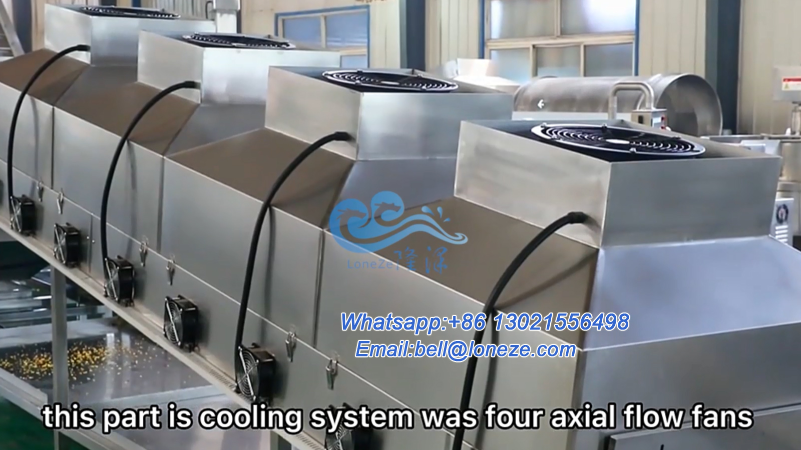 Industrial Full Automatic Commercial Popcorn Production Line