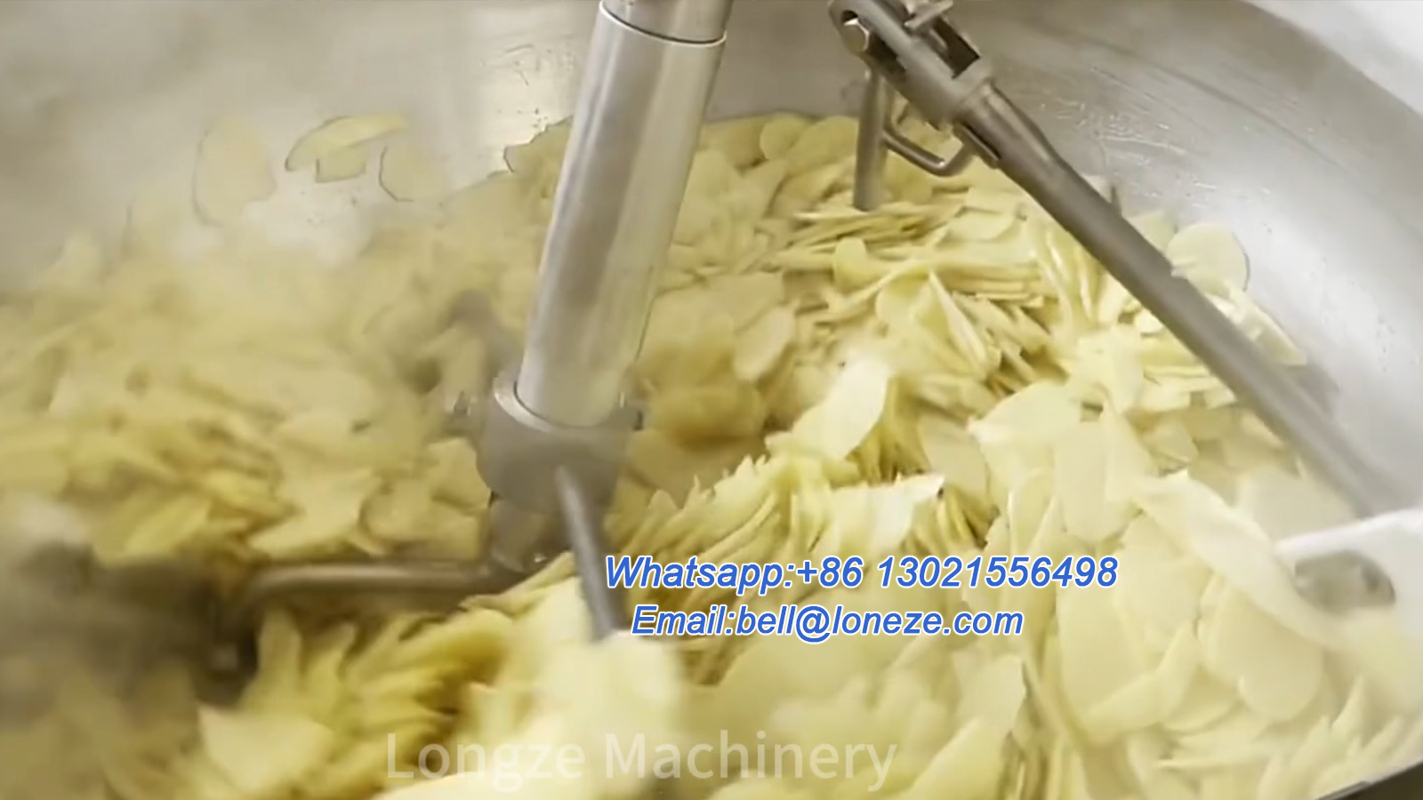 China Manufacturer Large Fried Vegetables Cooking Mixer