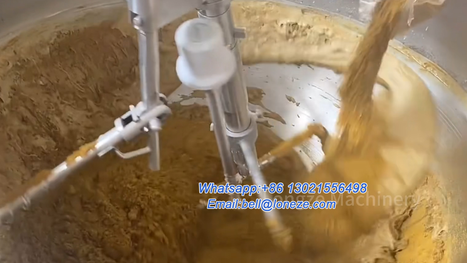 Curry Paste Industrial Cooking Mixer
