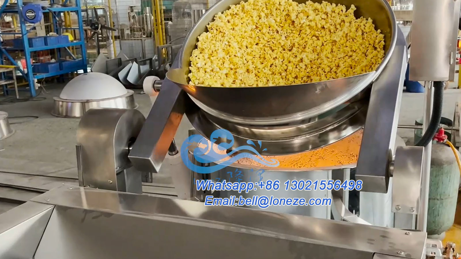 Automatic Large Popcorn Production Line